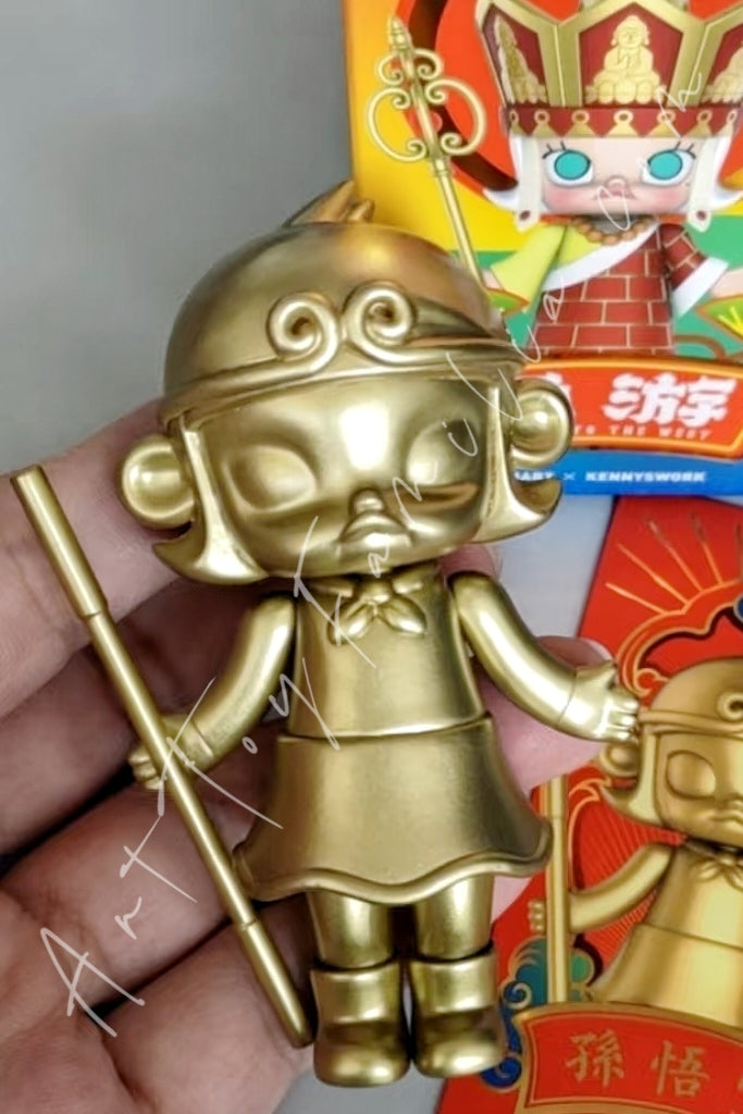 Popmart Molly Journey To The West Series Sun Wukong(Golden Ver.)