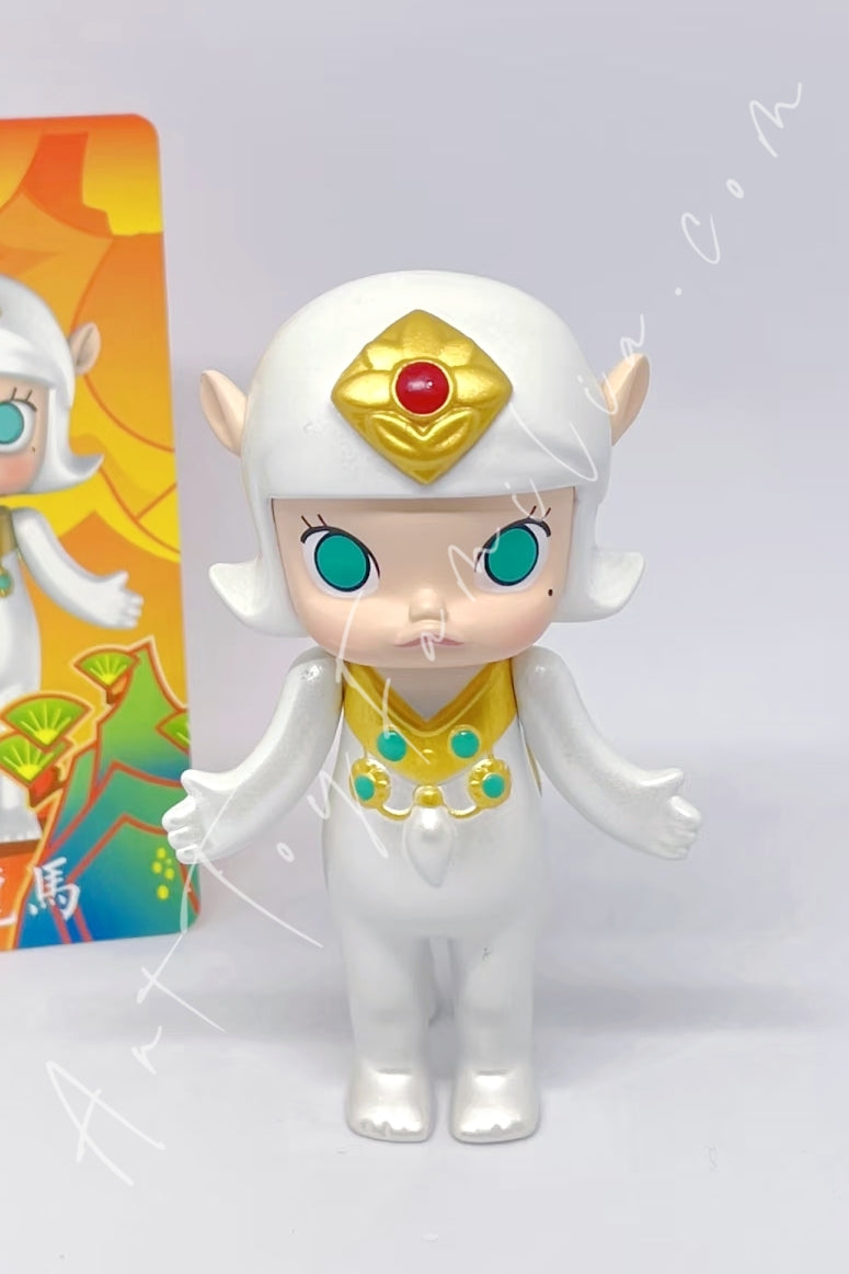 Popmart Molly Journey To The West Series The White Dragon Horse