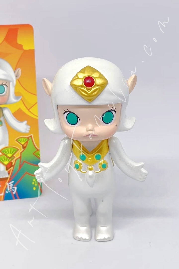 Popmart Molly Journey To The West Series The White Dragon Horse