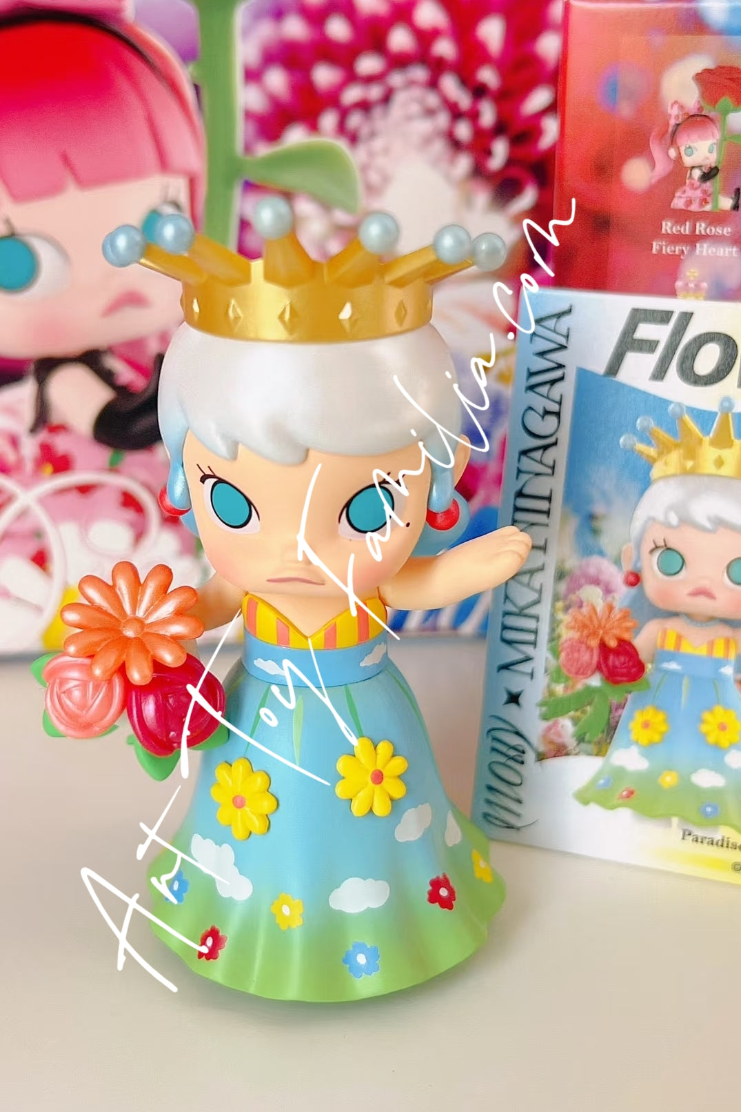Popmart Molly × Mika Ninagawa Flower Dreaming Series Paradise From Above