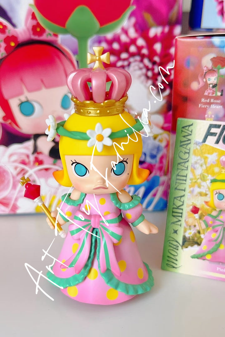 Popmart Molly × Mika Ninagawa Flower Dreaming Series Pink Fantasy Daydream
