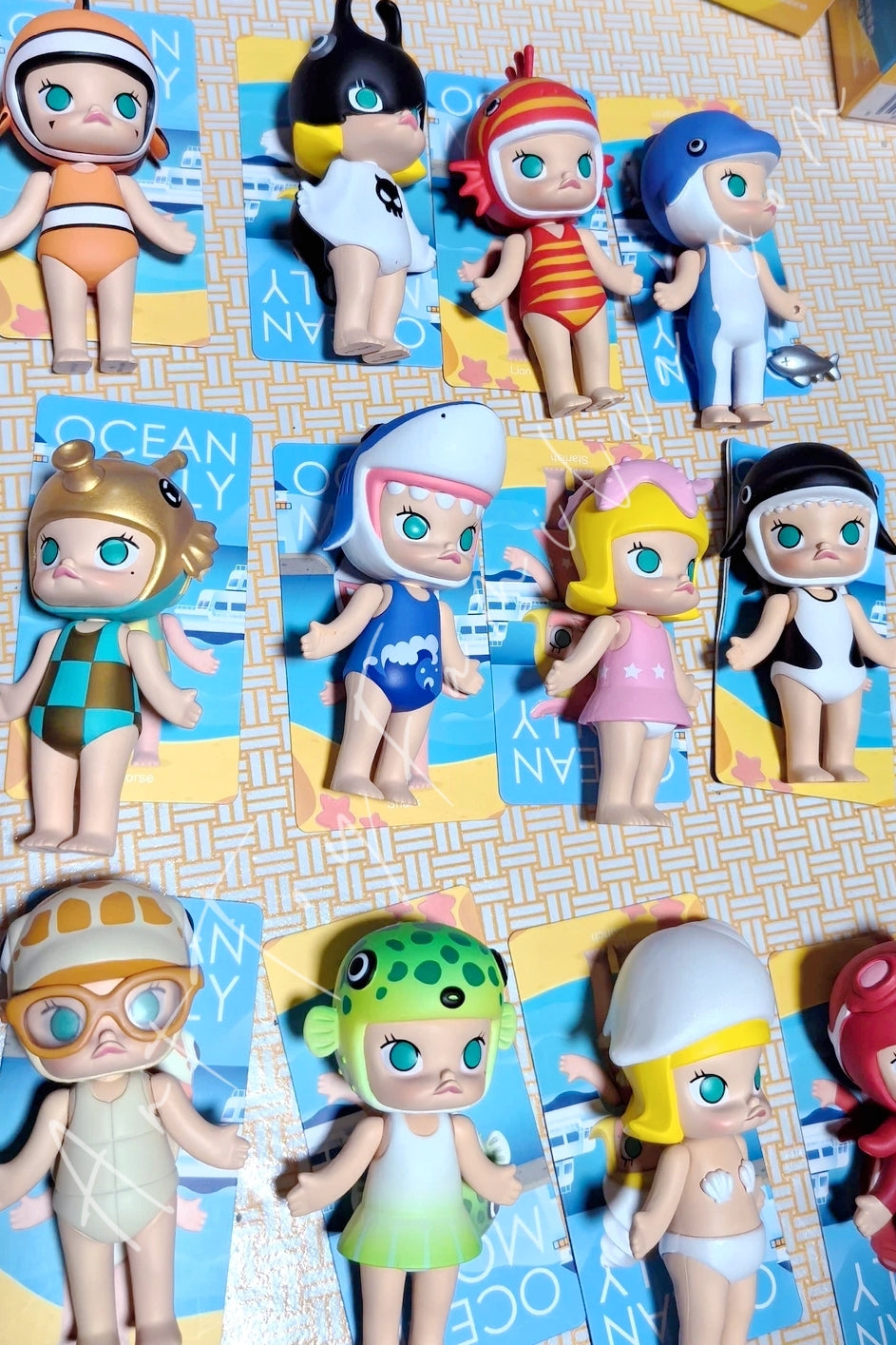 Popmart Molly Ocean Series Figures Sealed Full Set