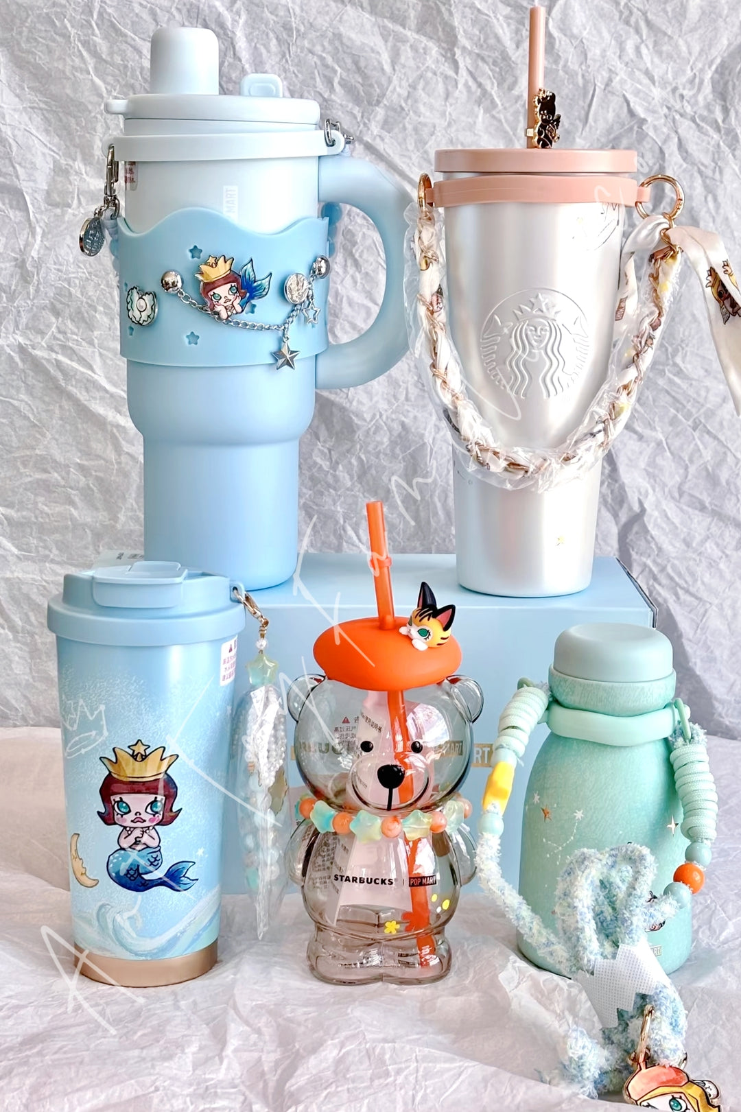 Popmart Molly × Starbucks Snowy Dream Series Cups