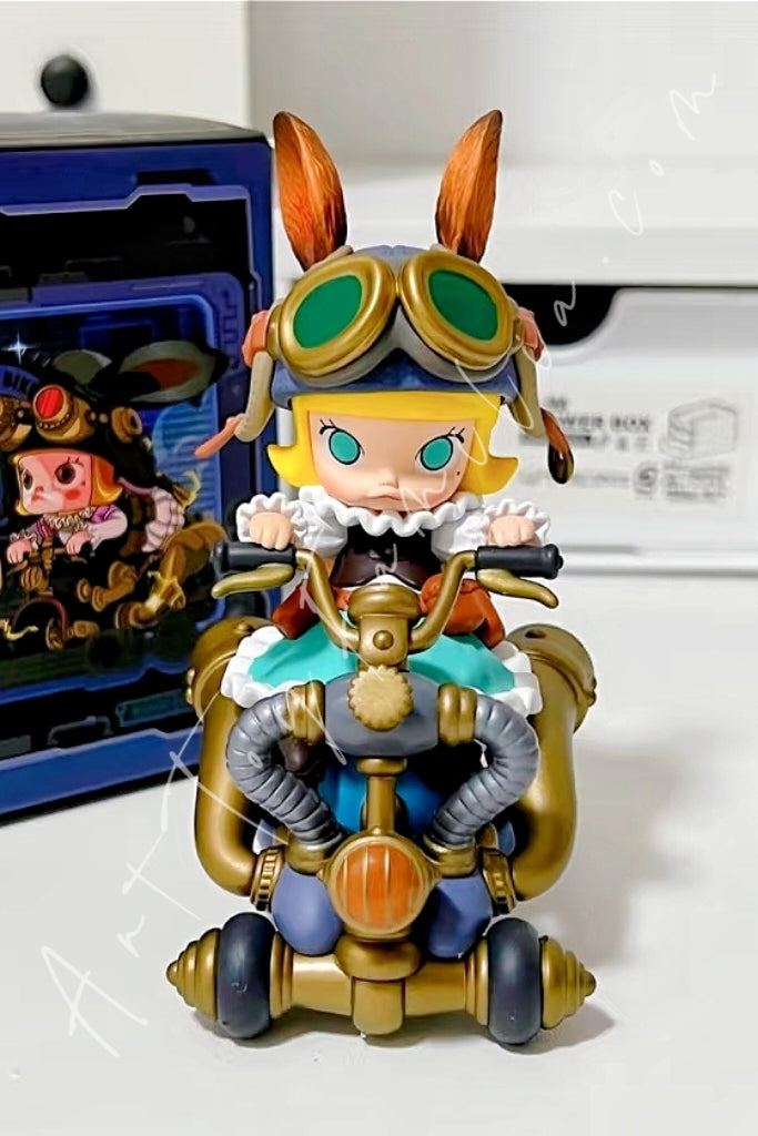 Popmart Molly Steam Punk Animal Bike Series Squirrel