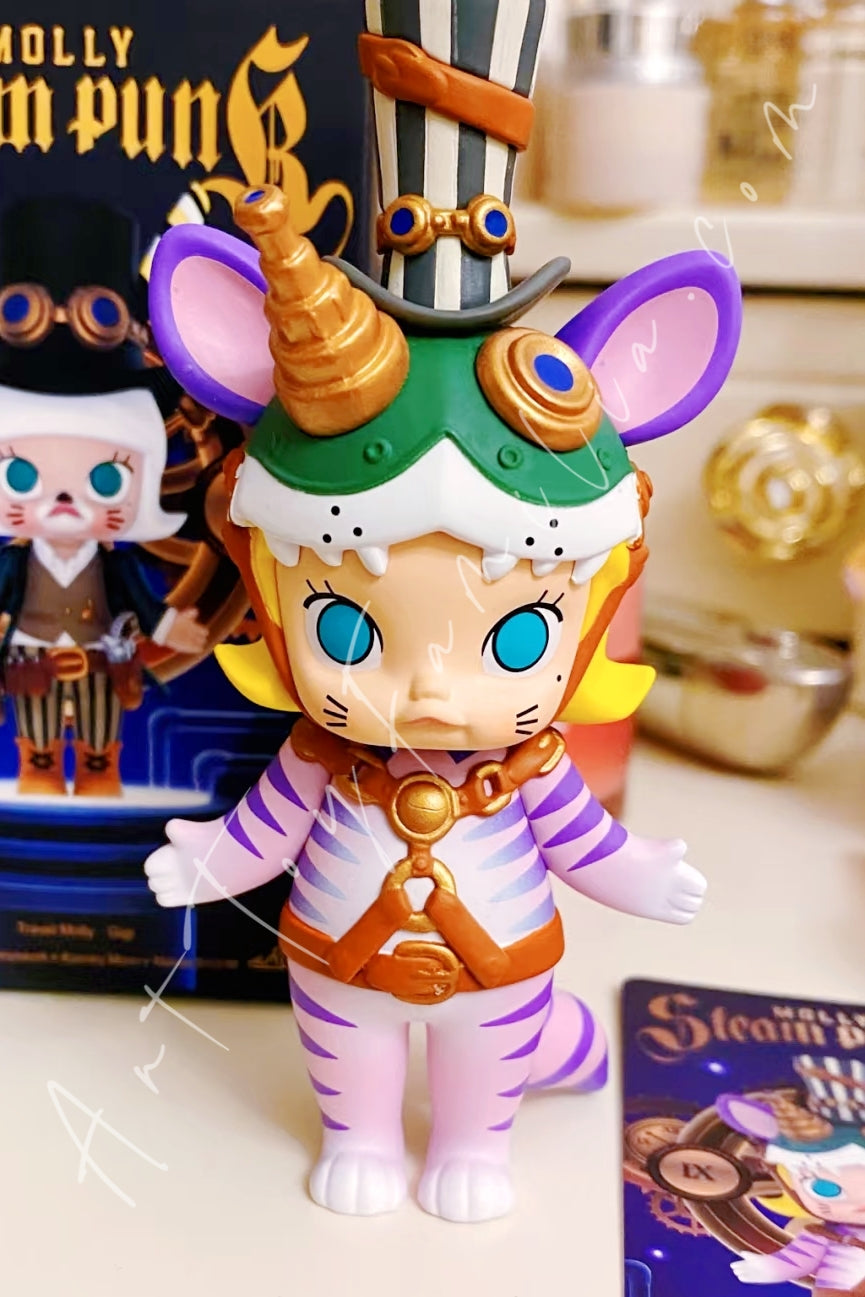 Popmart Molly Steam Punk Series Cheshire Cat Molly·Cal