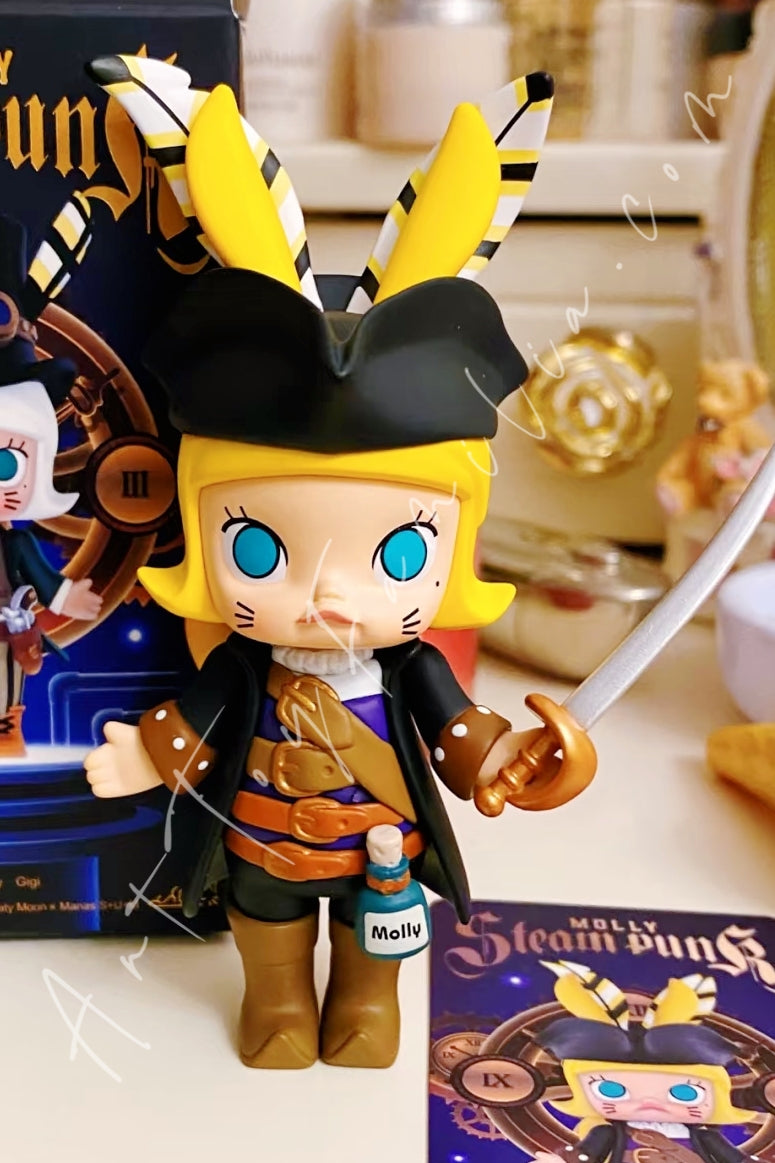 Popmart Molly Steam Punk Series Pirate Fox Molly·Nia