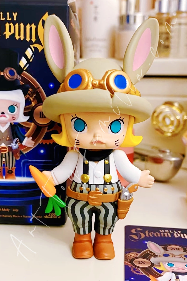 Popmart Molly Steam Punk Series Rabbit Molly·Kiki