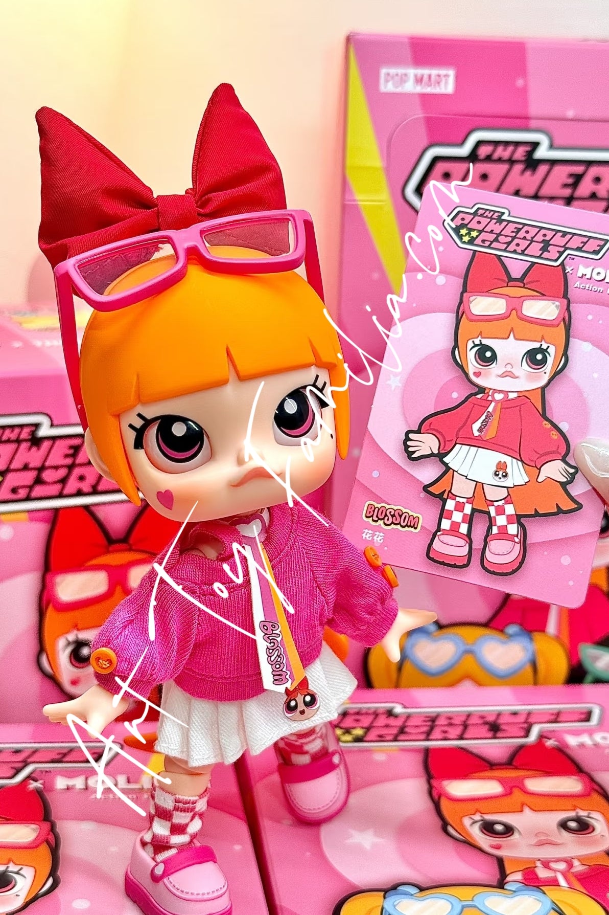Molly × The Powerpuff Girls Action Figure - 飞天小女警系列可