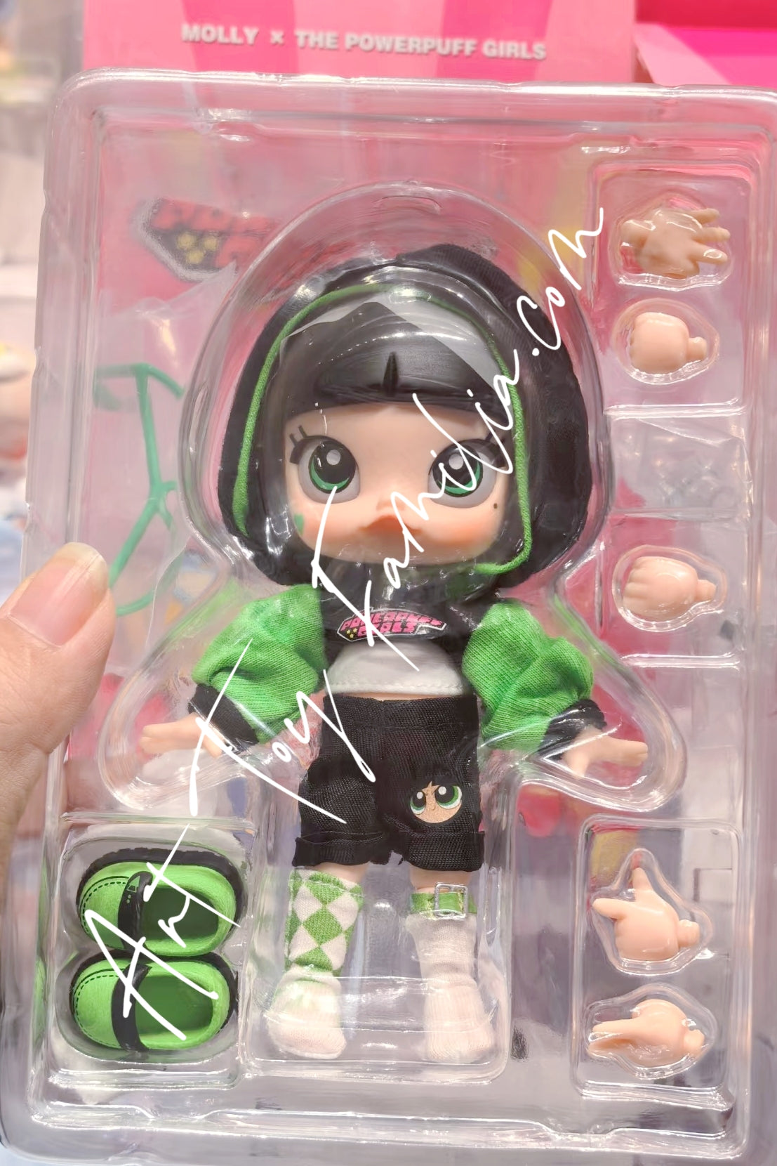 Molly × The Powerpuff Girls Action Figure - 飞天小女警系列可