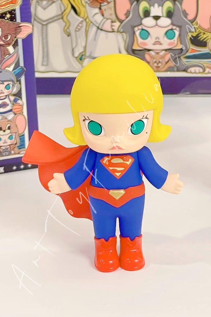 Popmart Molly × WB 100th Anniversary Series Superman