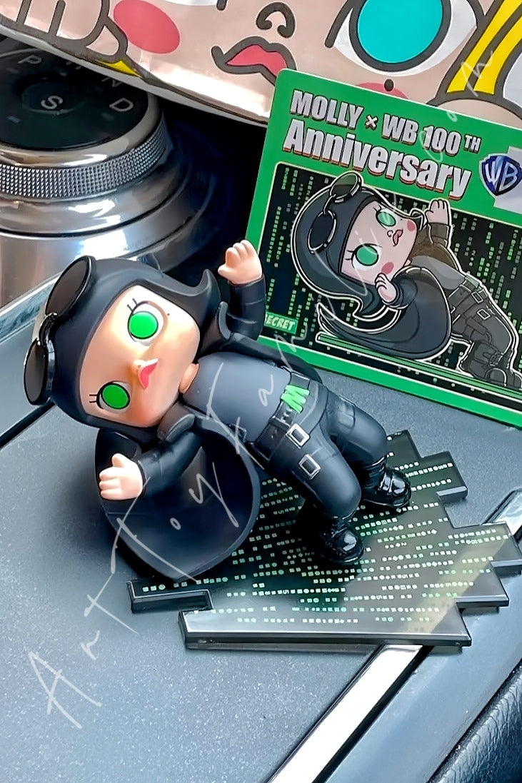 Popmart Molly × WB 100th Anniversary Series The Matrix(Secret)