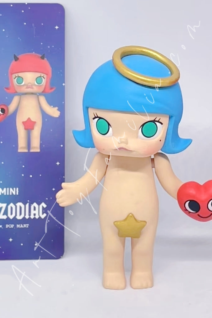 Popmart Molly Zodiac Series 2 Gemini(Blue Ver.)