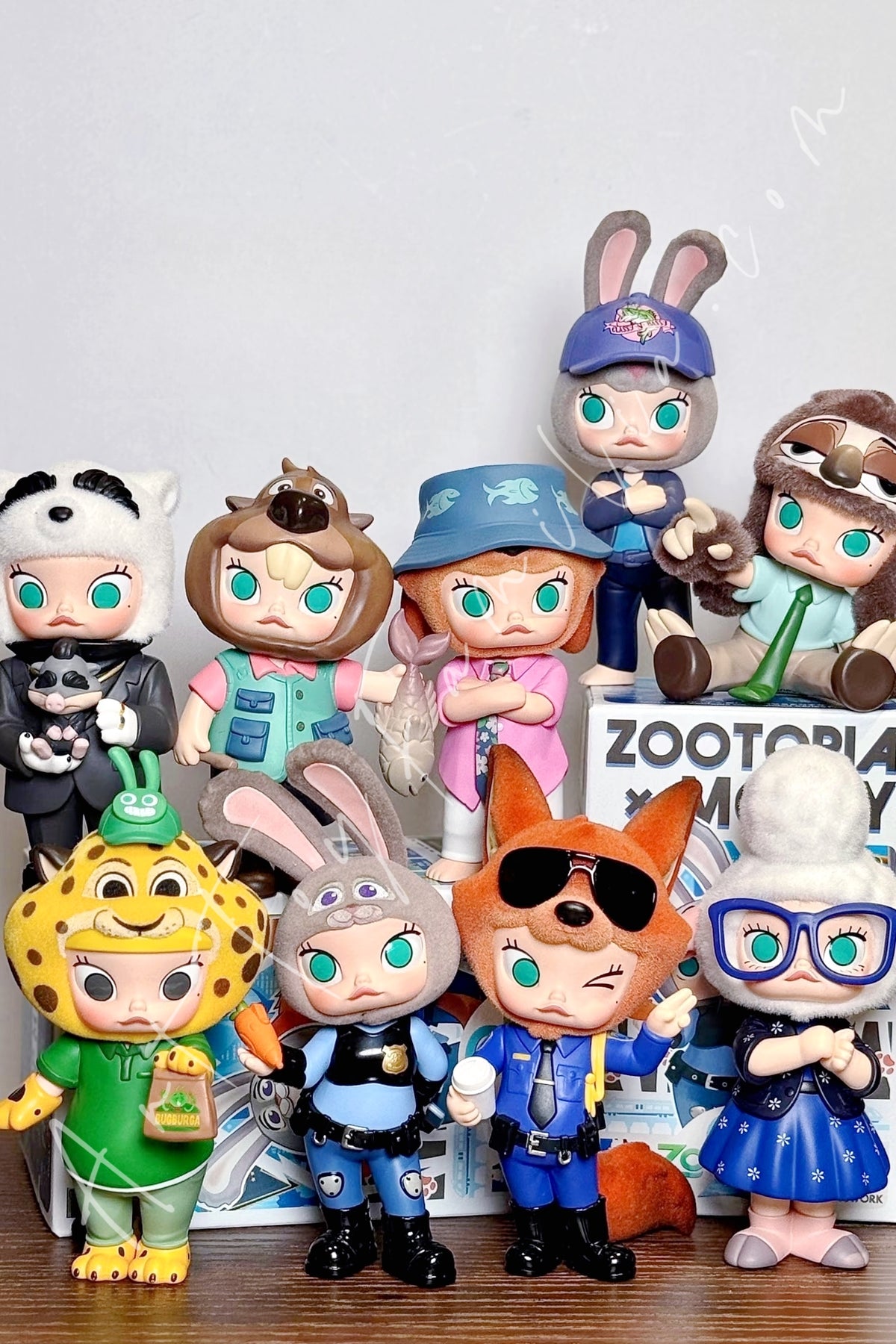 Zootopia Collab POP MART Molly Zootopia 2 Series – Art Toy Familia