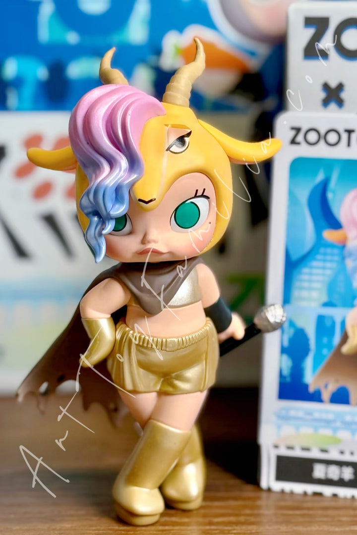 Popmart Molly Zootopia 2 Series Gazelle