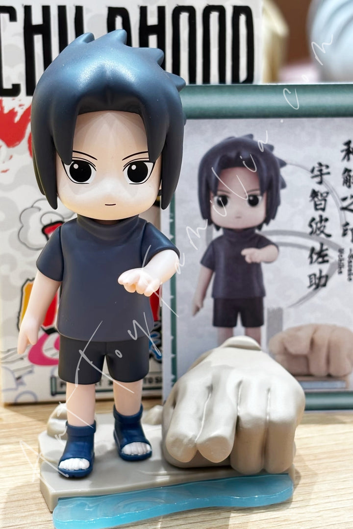 POP MART - Naruto Shippuden Childhood Series Unison Sign - Sasuke Uchiha (Secret)