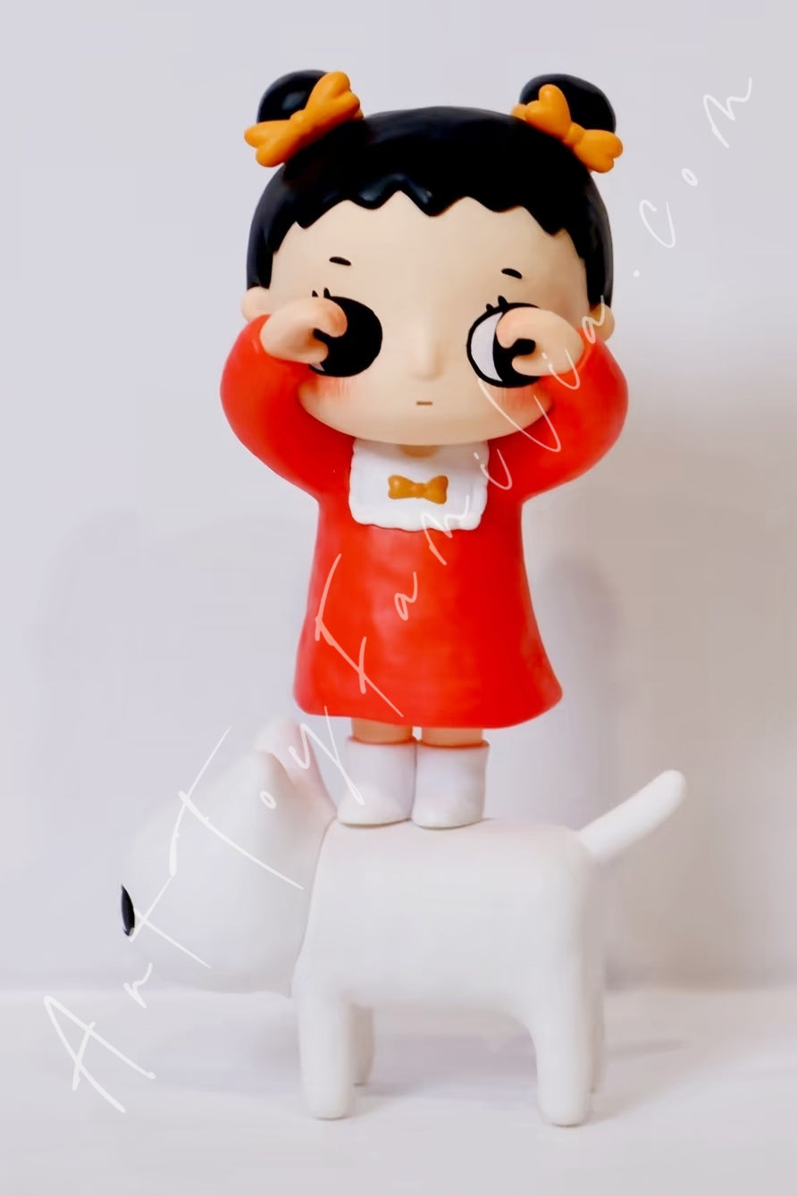 Popmart Nyota × Chibi Maruko Chan Series Figures Grow Taller