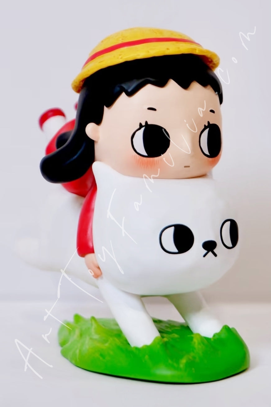 Popmart Nyota × Chibi Maruko Chan Series Figures Here Comes the Wind(Secret)