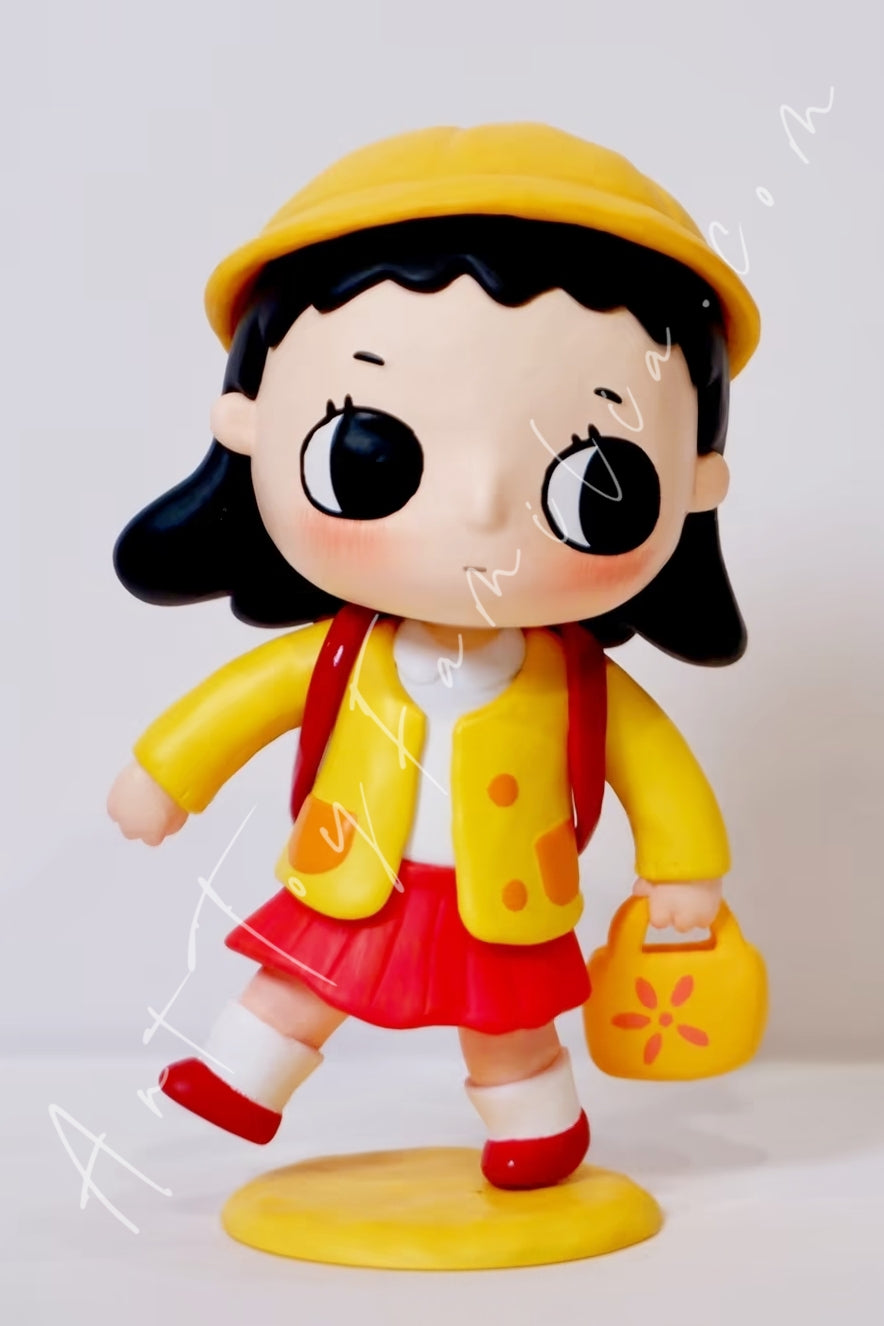 Popmart Nyota × Chibi Maruko Chan Series Figures My Name is Maruko
