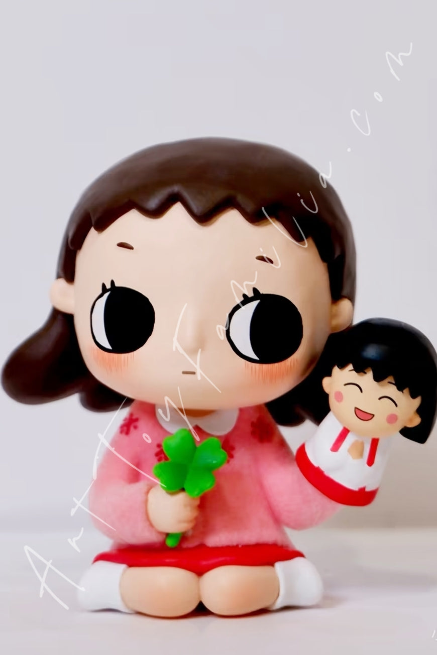 Popmart Nyota × Chibi Maruko Chan Series Figures Sooo Lucky