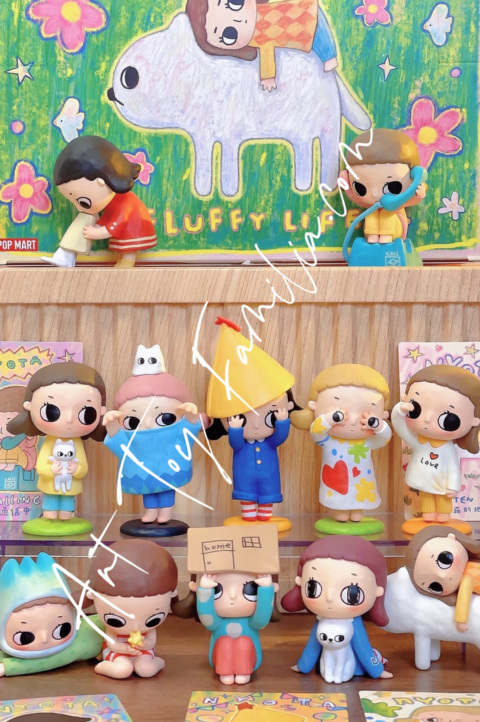 POPMART Nyota's Fluffy Life シリーズ 楽天市場】Nyota's Fluffy Life シリーズ【アソートボックス