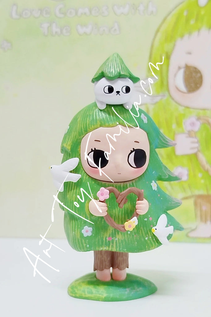 Nyota Love Comes With The Wind Figurine - 爱随风起 – Art Toy Familia