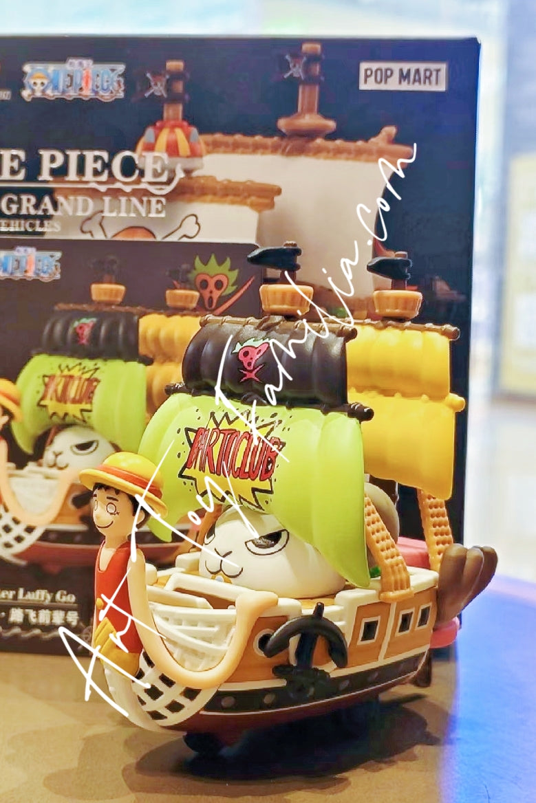Popmart One Piece The Grand Line Series Vehicles Mister Luffy Go(Secret)