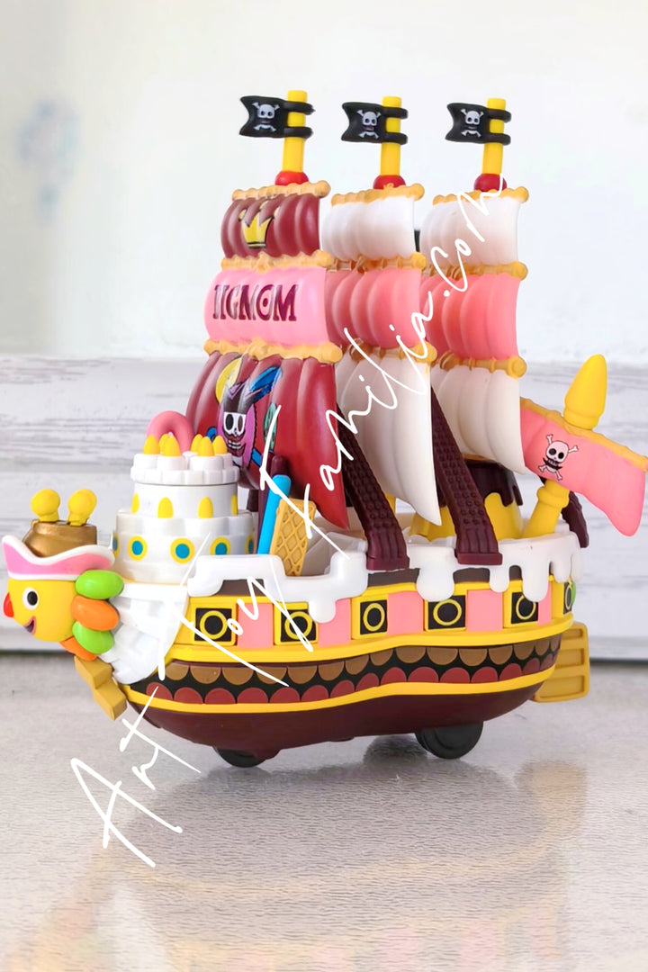 Popmart One Piece The Grand Line Series Vehicles Queen Mama Chanter