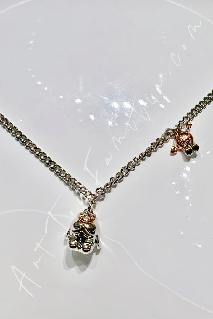 Popmart POPOP Jewelry Crybaby Crying For Love Series Cupid Necklace