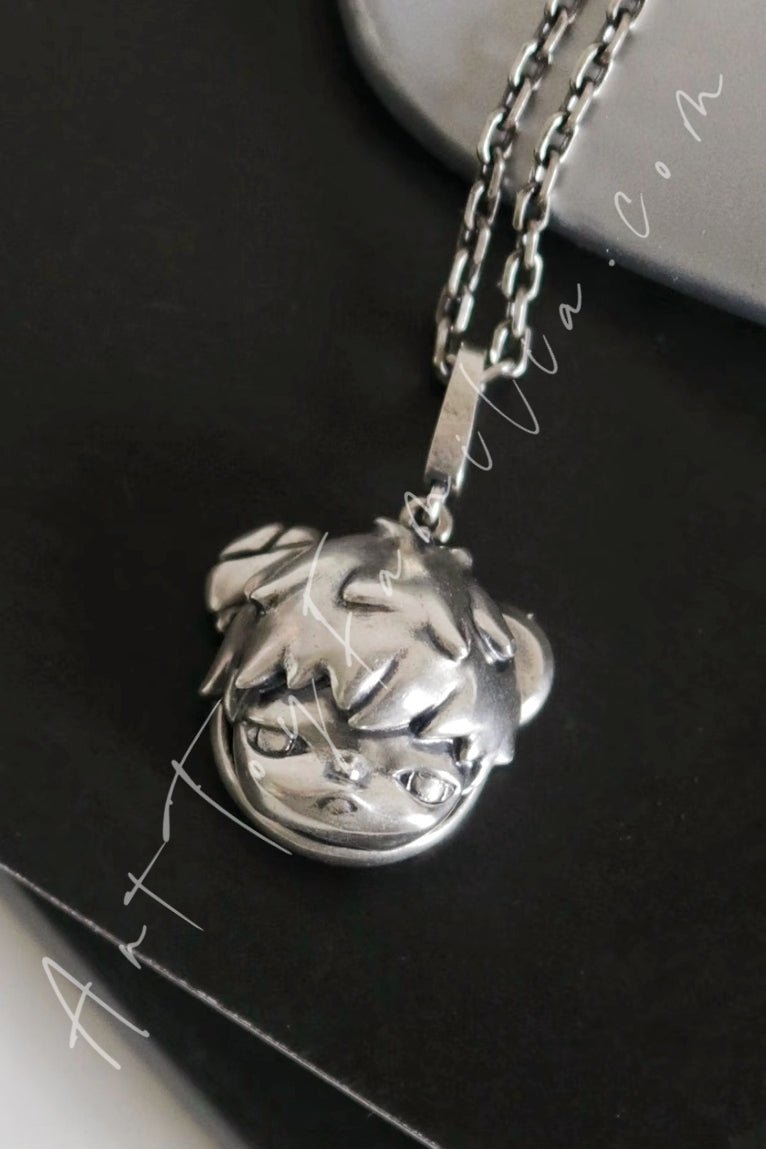 Popmart POPOP Jewelry Hirono Series Bear Double-Layered Necklace
