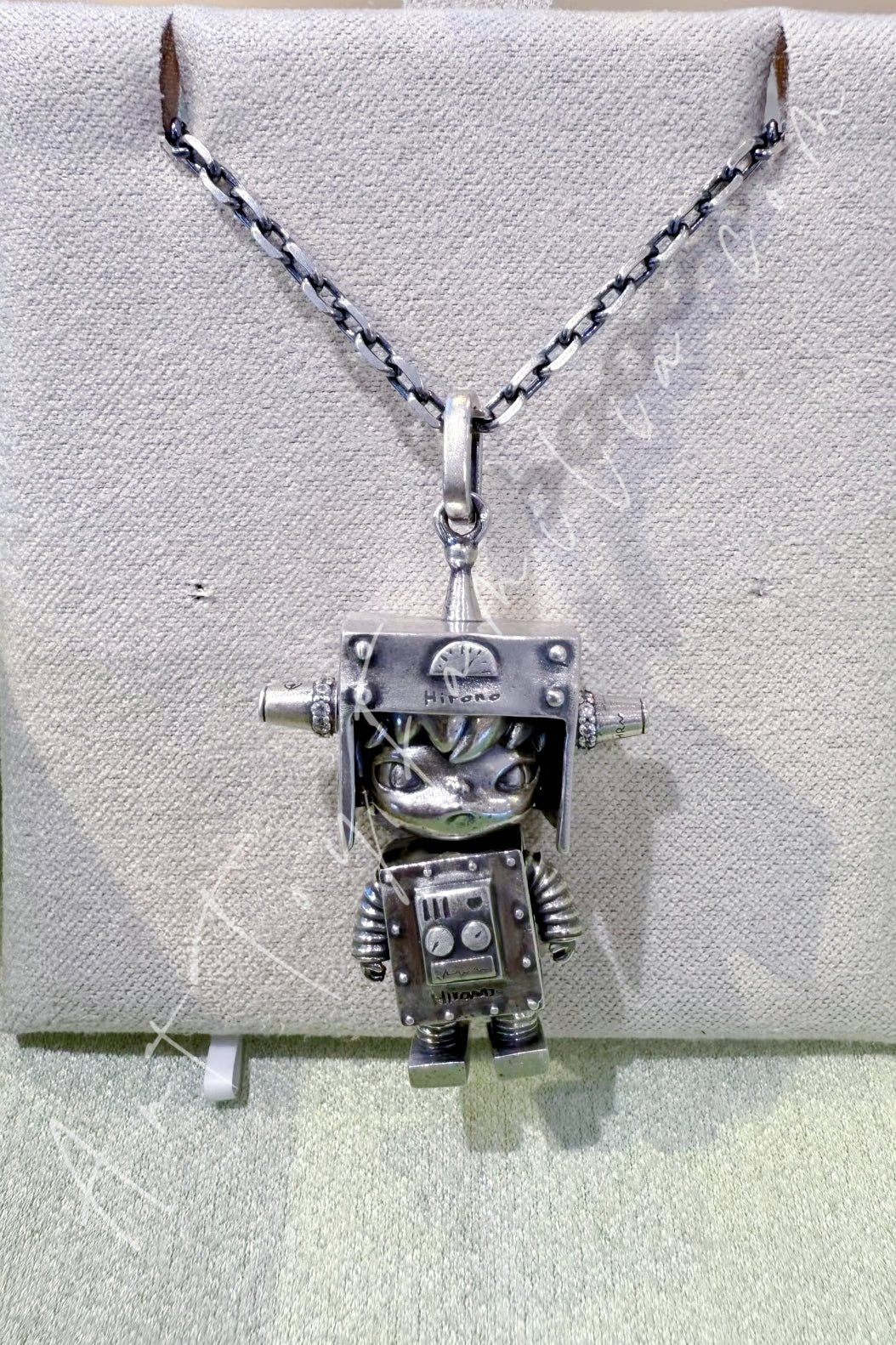 POP MART - POPOP Jewelry Hirono Series Robot Necklace
