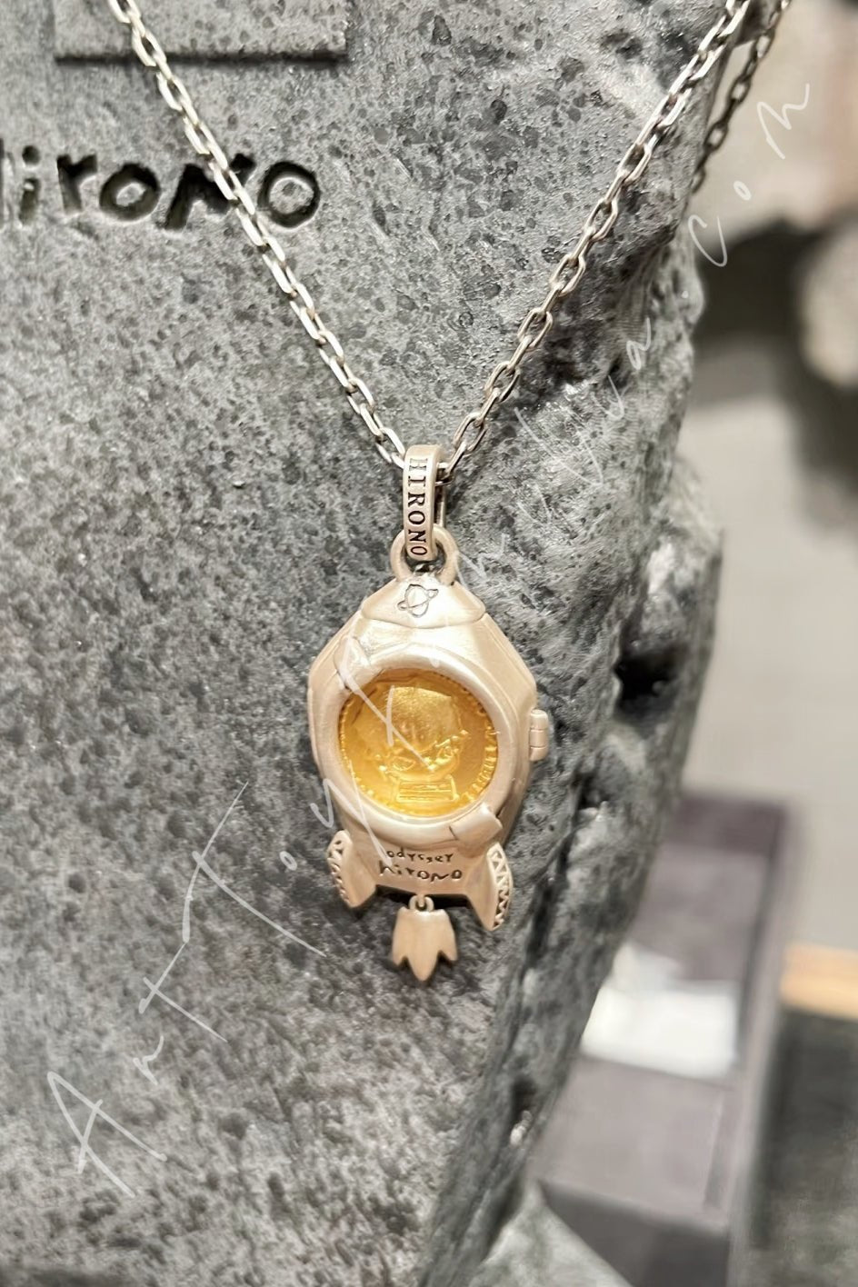 Popmart POPOP Jewelry Hirono Series Rocket Necklace