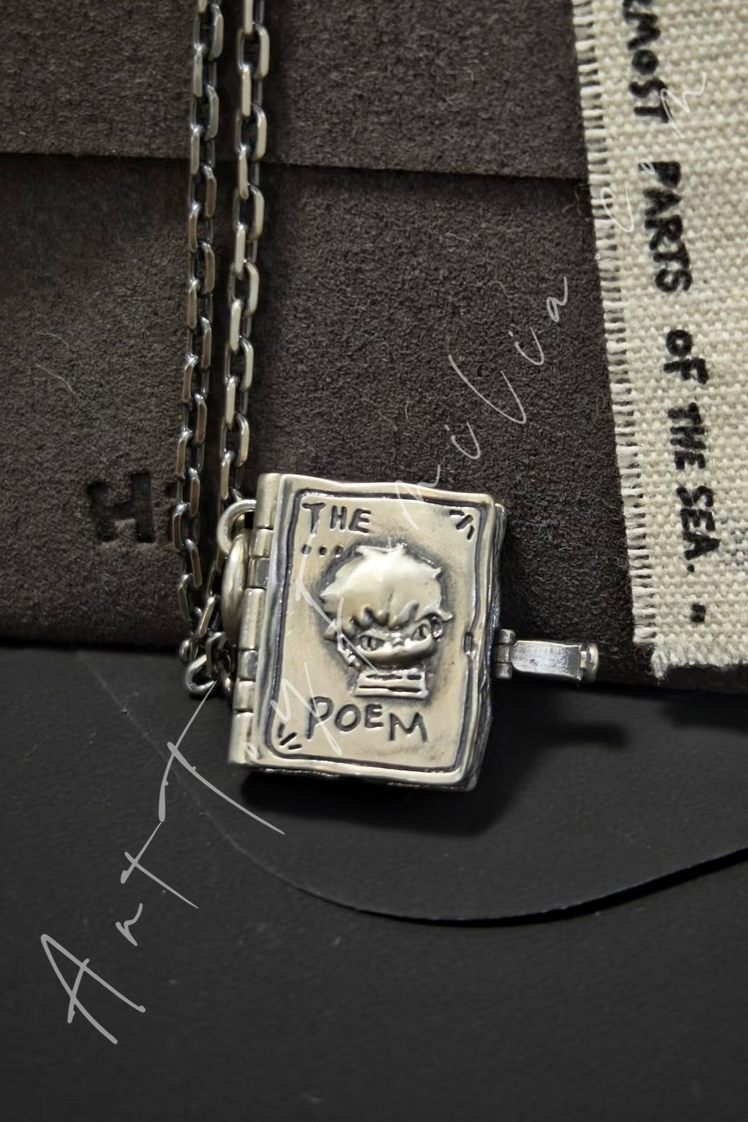 Popmart POPOP Jewelry Hirono Series The Poem Necklace