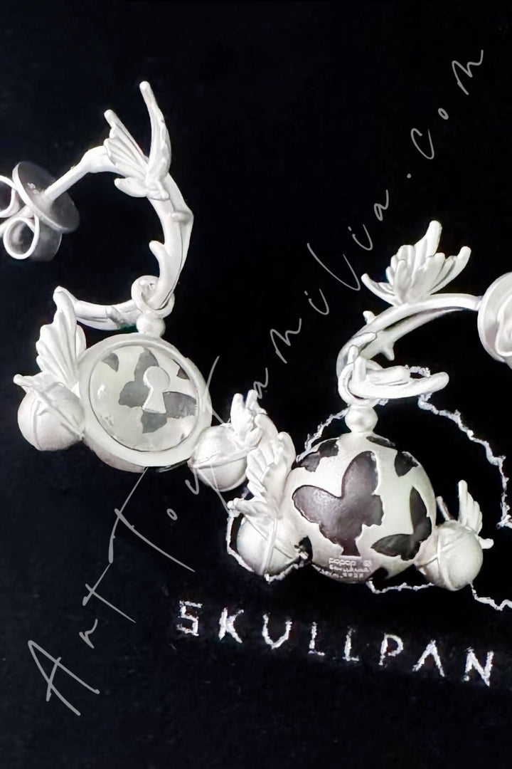 Popmart POPOP Jewelry Skullpanda The Self-Scape Series Butterfly Earring