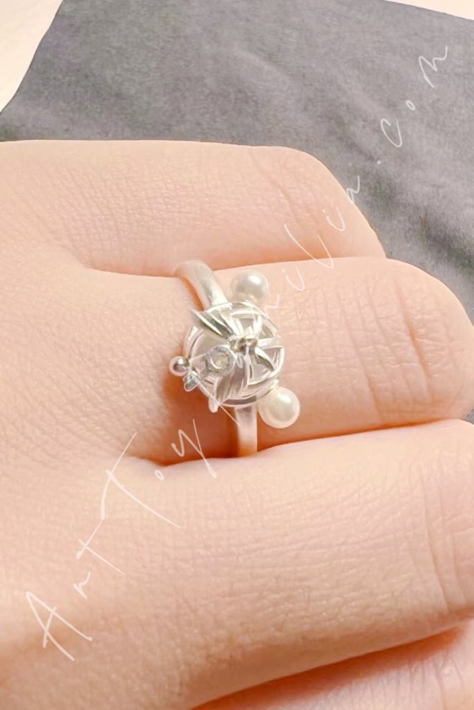 Popmart POPOP Jewelry Skullpanda The Self-Scape Series Rebirth Ring