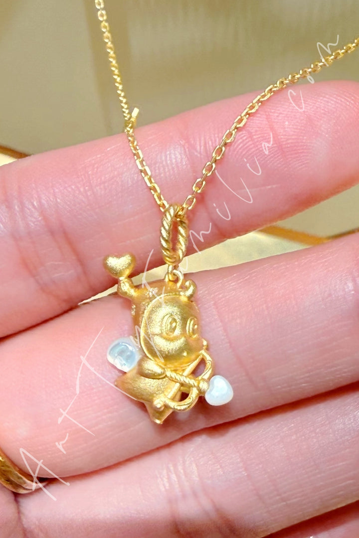 Popmart POPOP Jewelry Twinkle Twinkle The Magic Of Love Series Cupid's Arrow Necklace