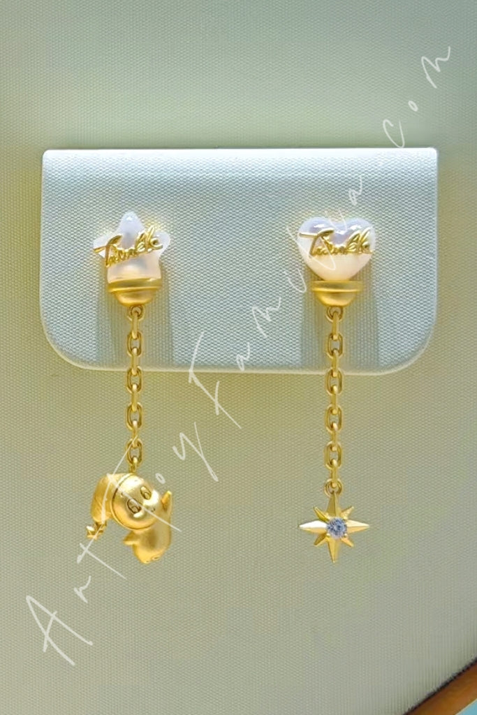 Popmart POPOP Jewelry Twinkle Twinkle The Magic Of Love Series Lucky Star Wish Earring