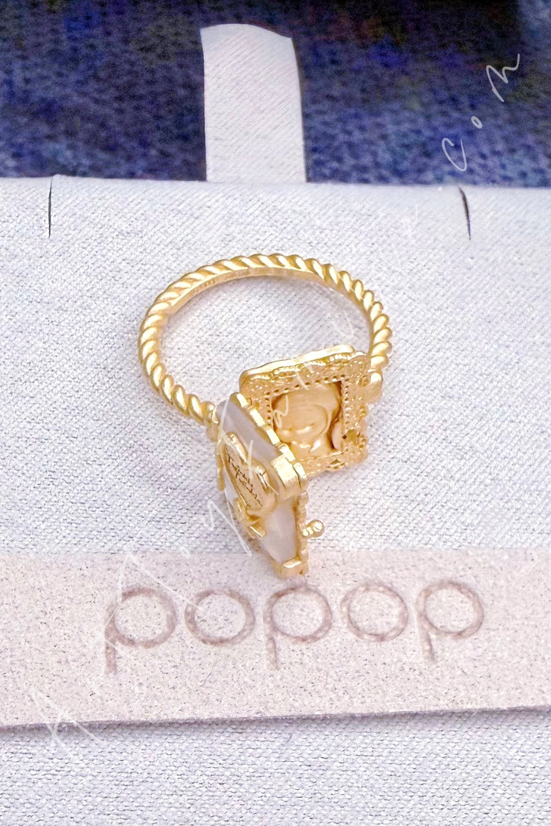 Popmart POPOP Jewelry Twinkle Twinkle The Magic Of Love Series Magic Book Ring