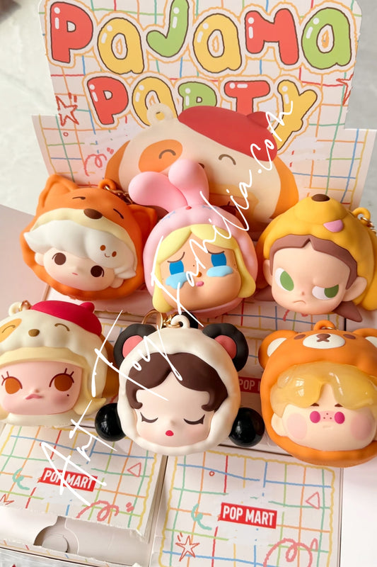 Popmart Pajama Party Series Earphone Bag Full Set