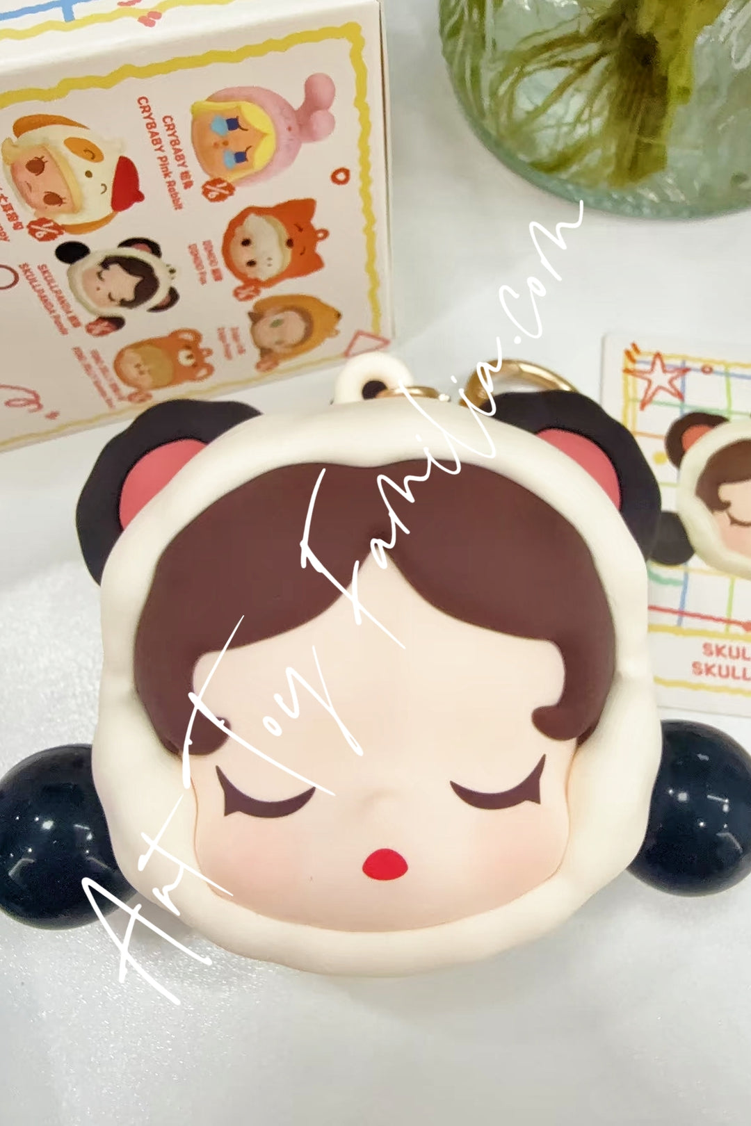 Popmart Pajama Party Series Earphone Bag Skullpanda Panda