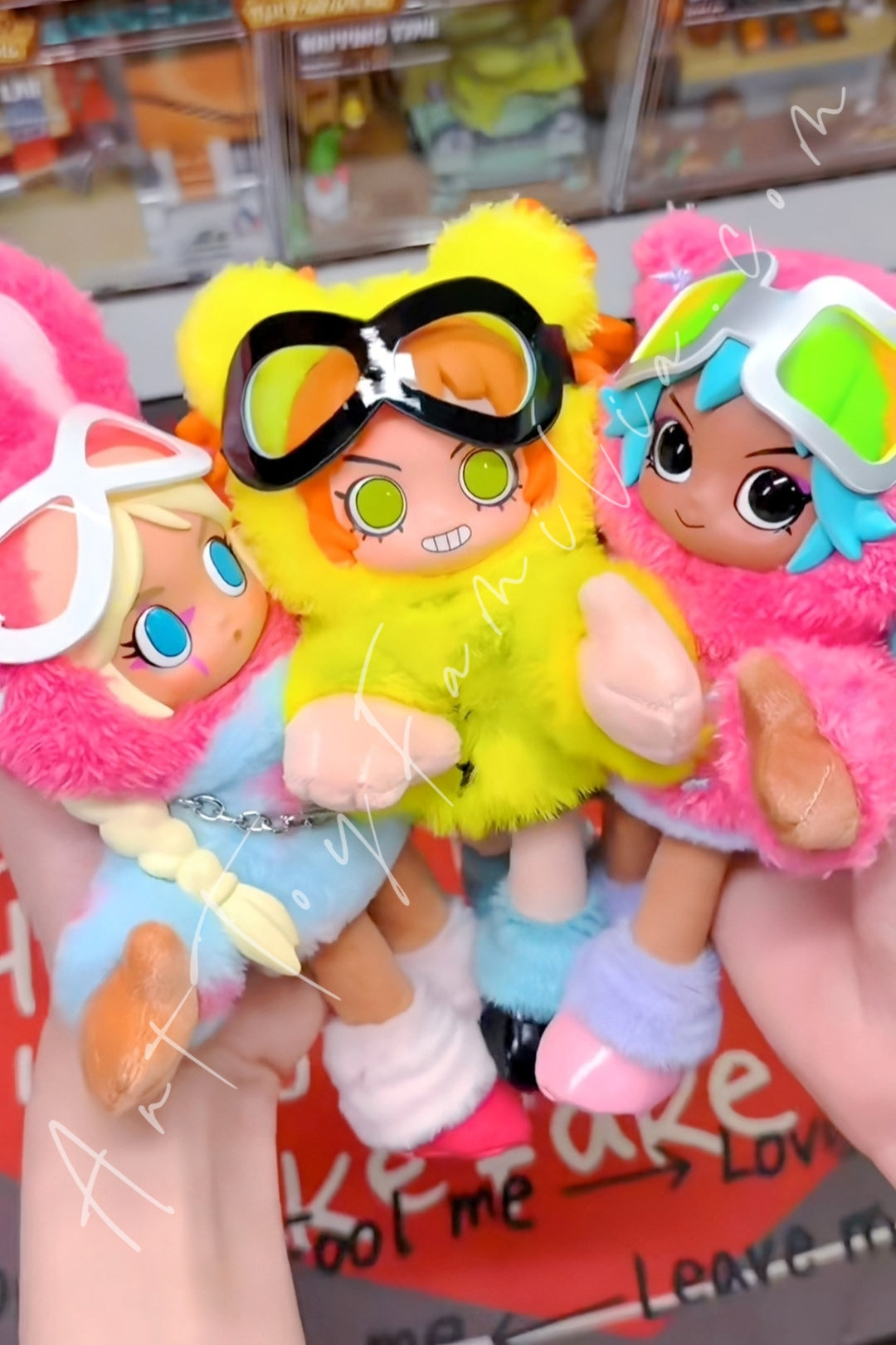 Popmart Peach Riot Fruit Punch Series Plush Doll Pendant