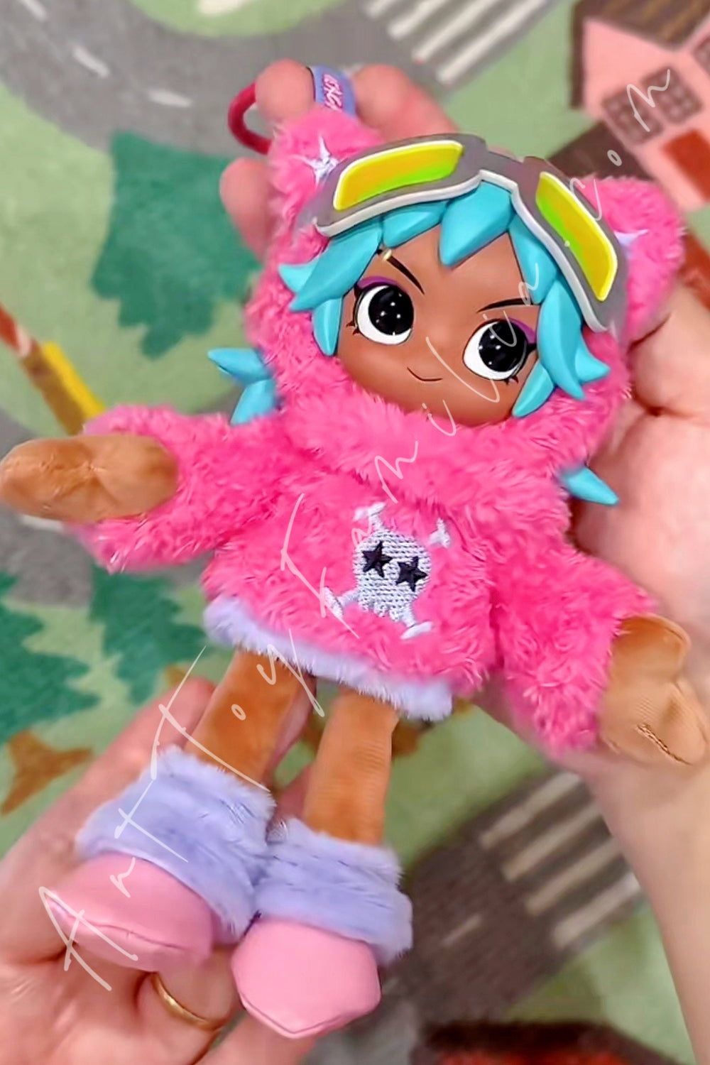 Popmart Peach Riot Fruit Punch Series Plush Doll Pendant Frankie