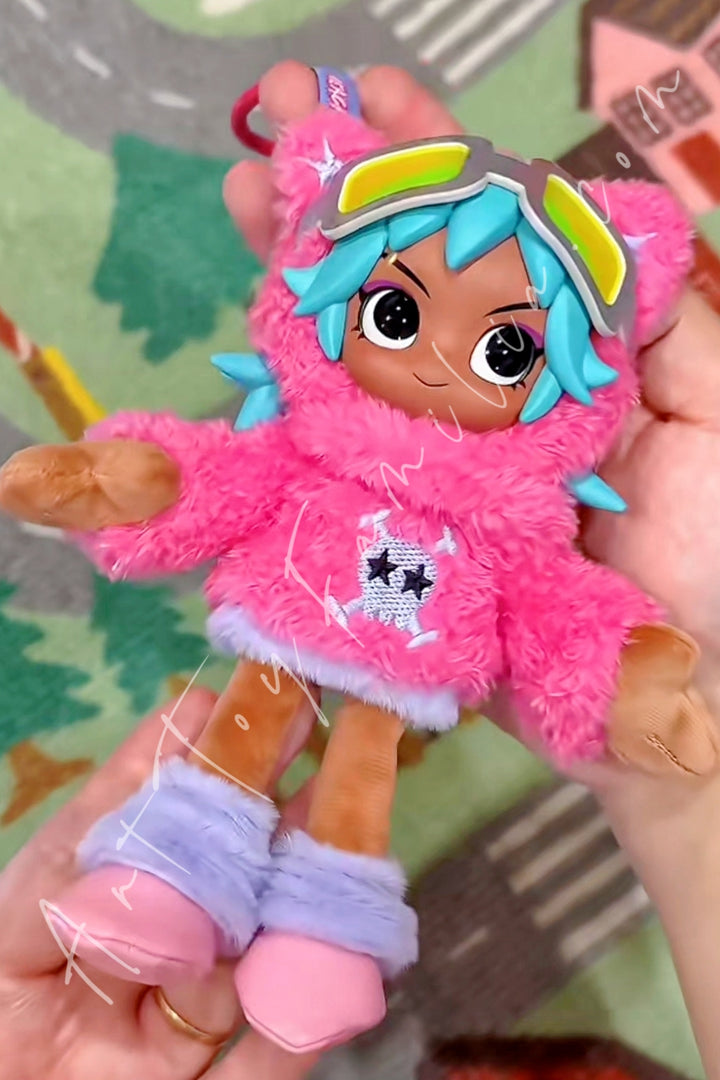 Popmart Peach Riot Fruit Punch Series Plush Doll Pendant Frankie