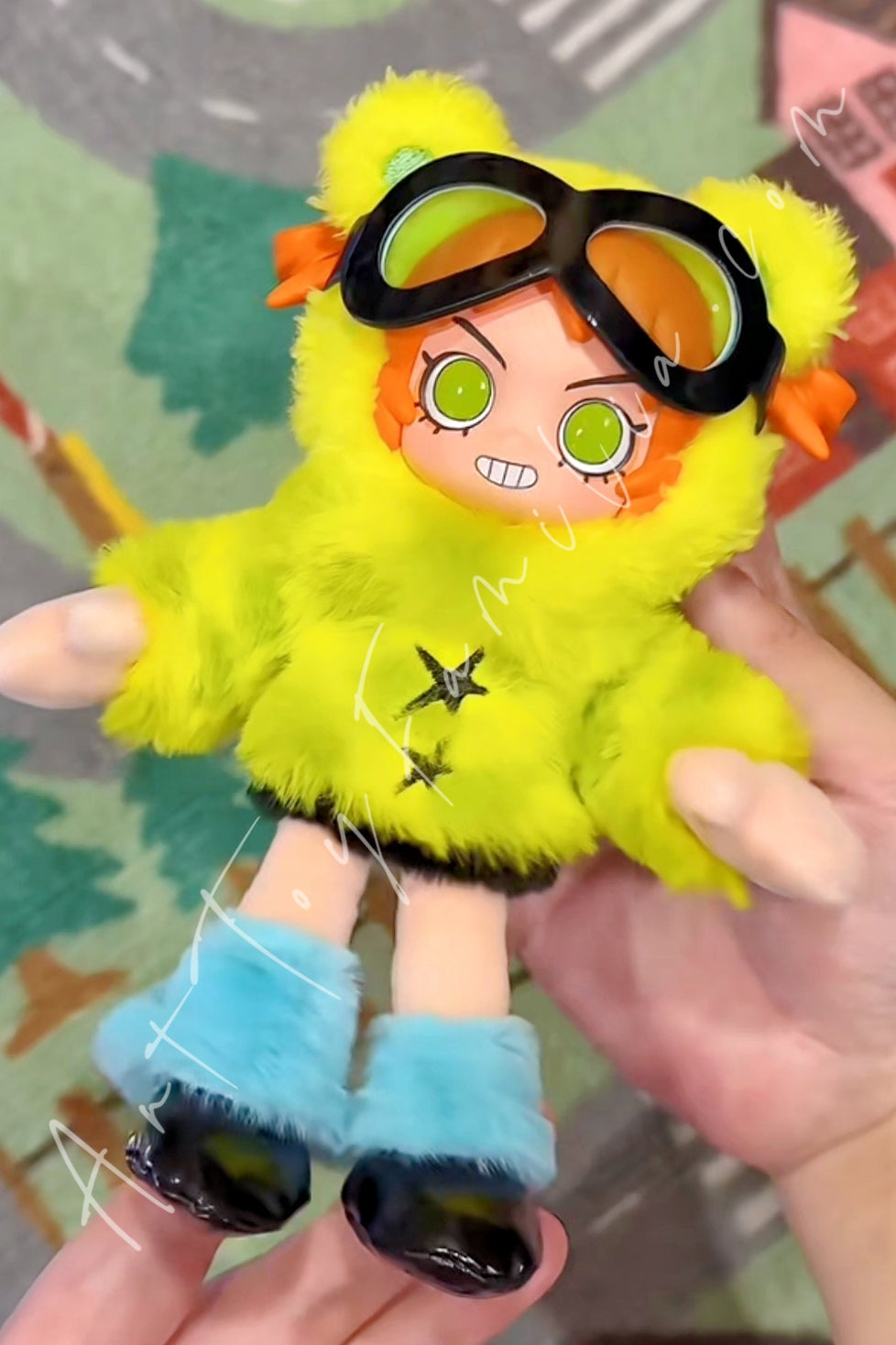 Popmart Peach Riot Fruit Punch Series Plush Doll Pendant Gigi