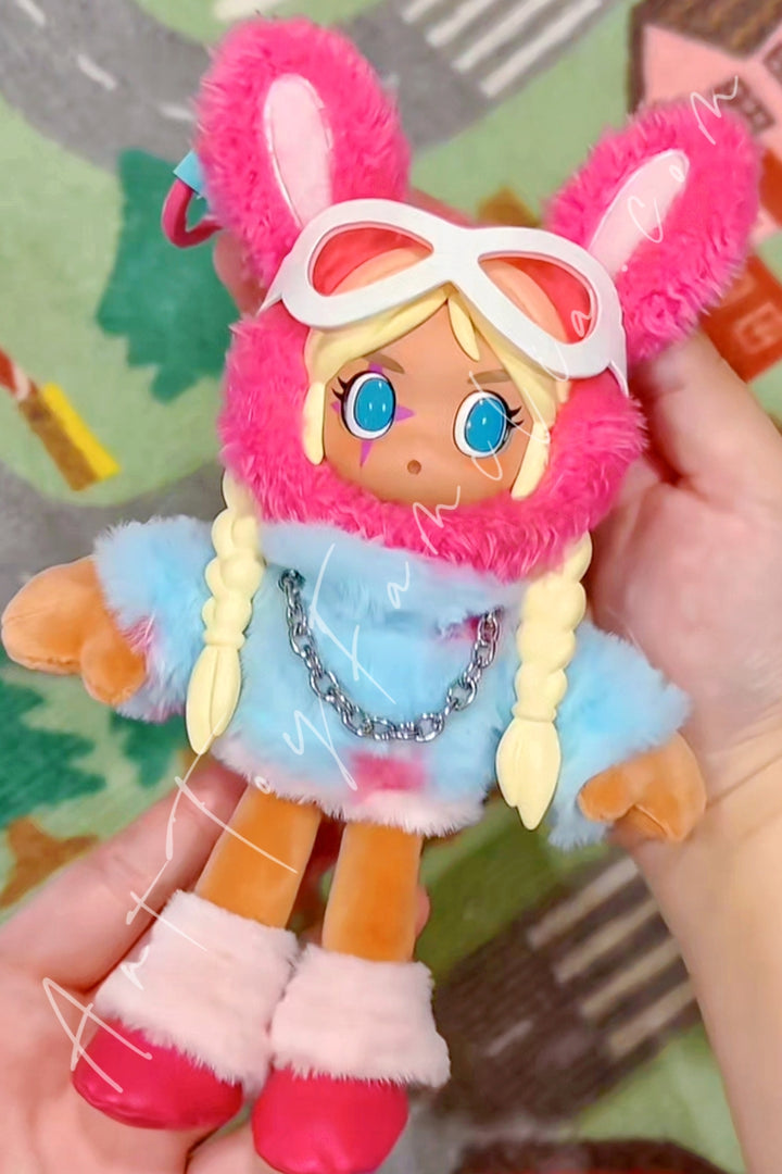 Popmart Peach Riot Fruit Punch Series Plush Doll Pendant Poppy