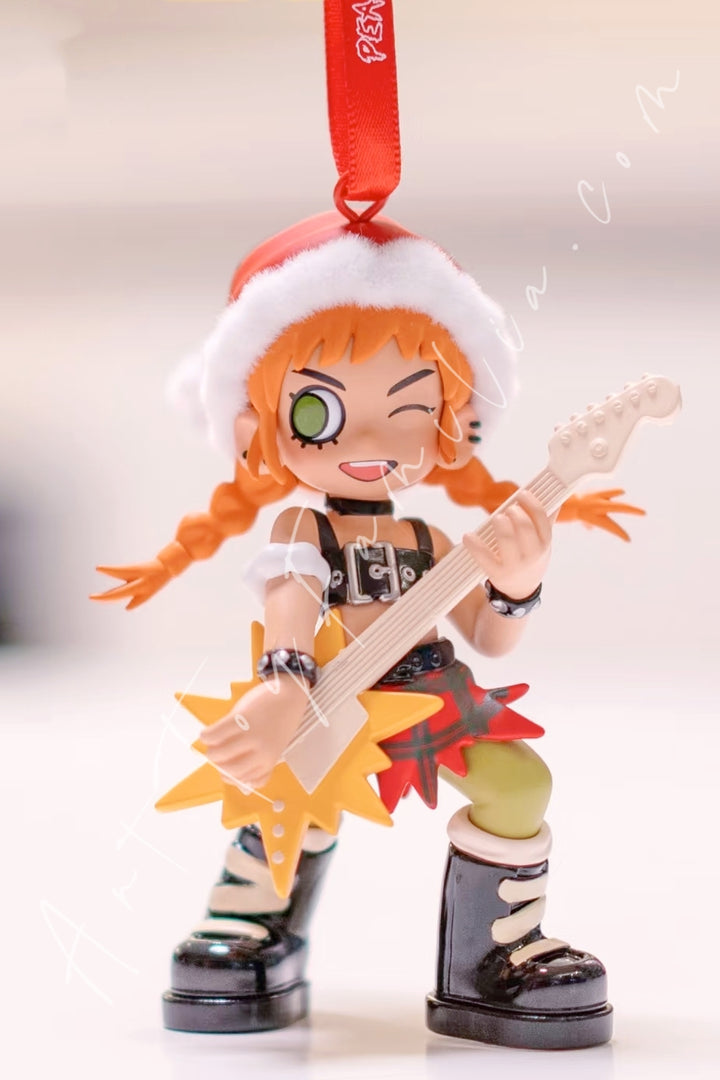 Popmart Peach Riot Hoildy Mixtape Series Gigi-Rock The Night Away