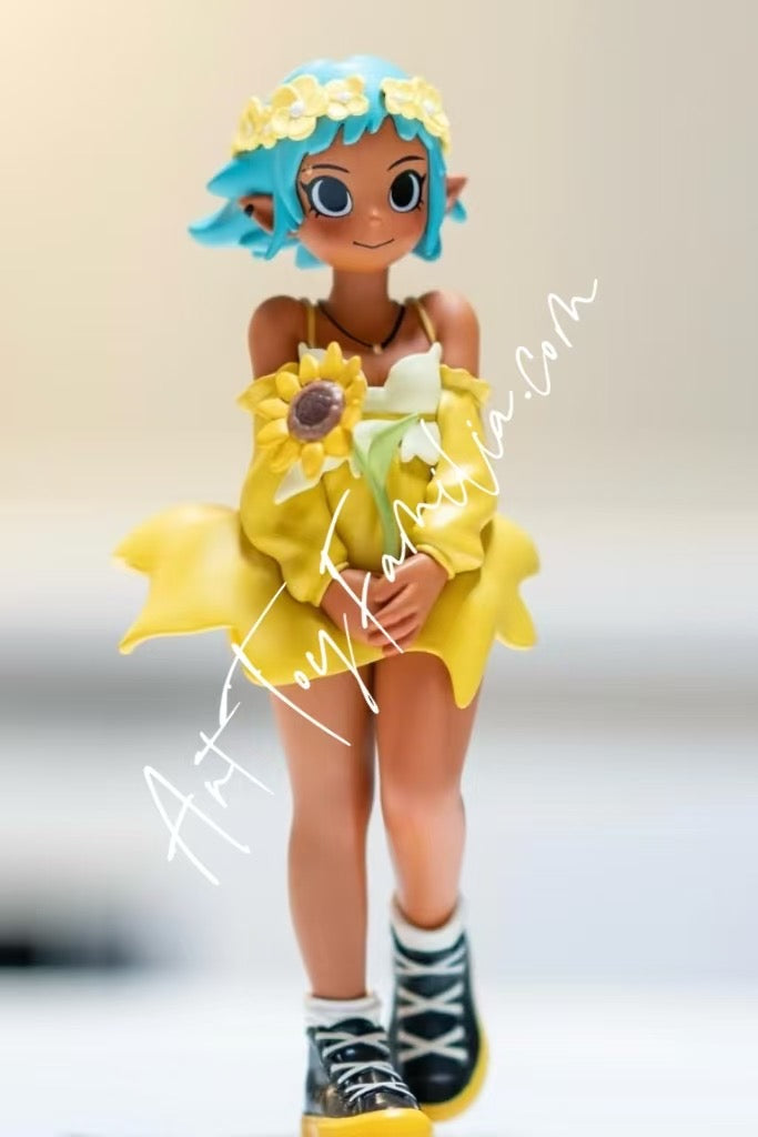 Popmart Peach Riot Punk Fairy Series Frankie Sunflower