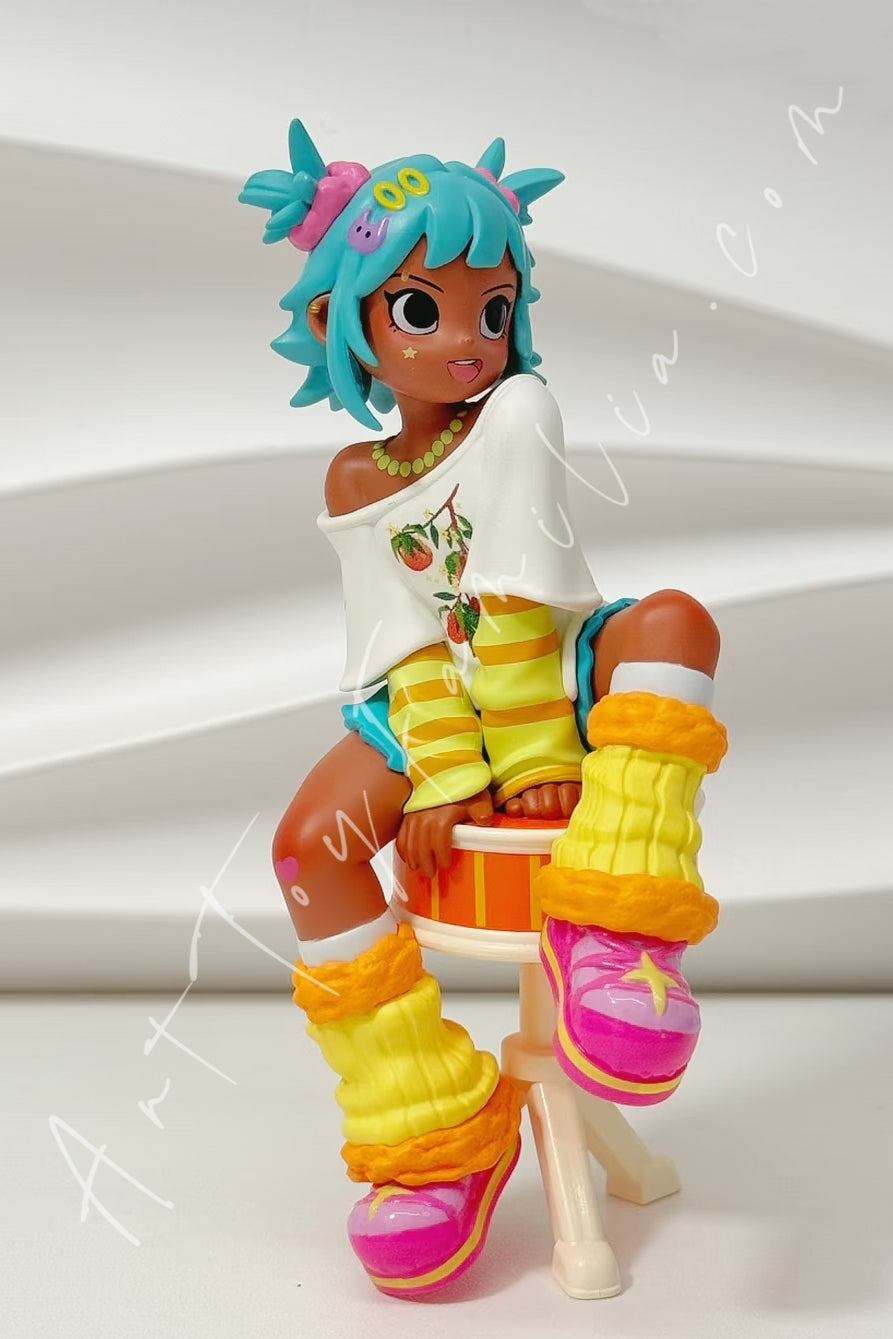Popmart Peach Riot Sugar Mode Series Figures Orange Mode