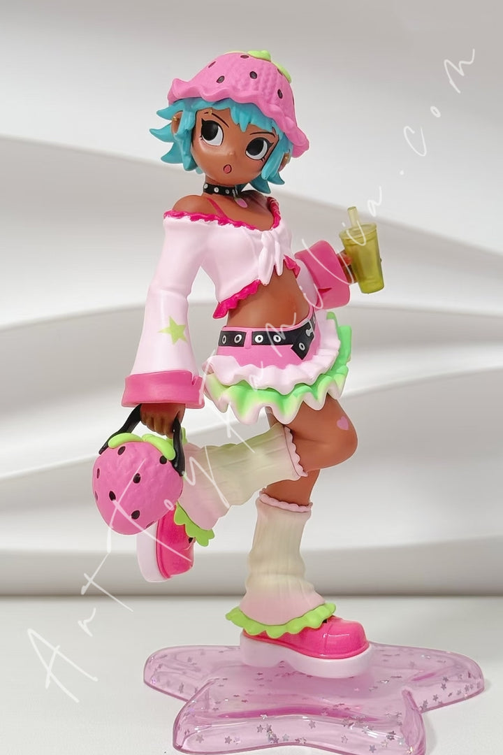 Popmart Peach Riot Sugar Mode Series Figures Strawberry Mode