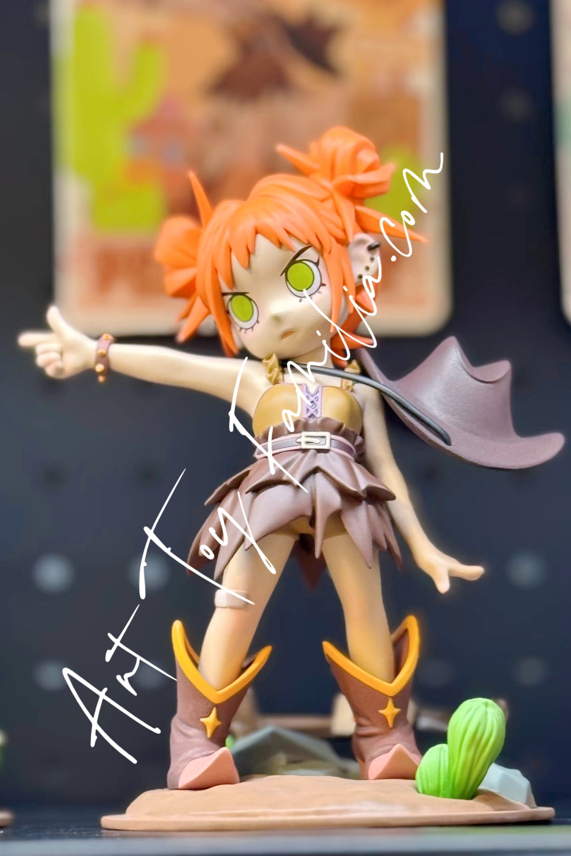Peach Riot Western Riot Figurine - 判桃西部系列 – Art Toy Familia
