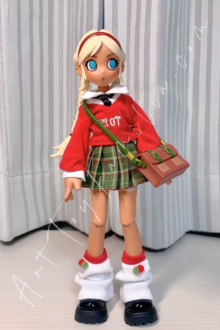 Popmart Peach Riot Winter Break OOTD Series 1/8 Action Figure Poppy